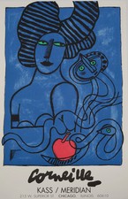 Guillaume CORNEILLE : Le fruit défendu - Lithographie originale signée