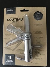 couteau survie 11 en 1 Outil