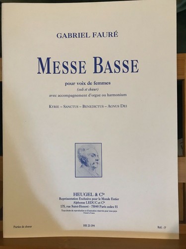 Gabriel fauré messe - gabriel,