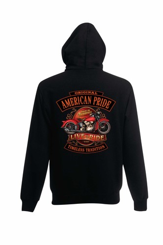 Veste sweat avec motard - avec,
