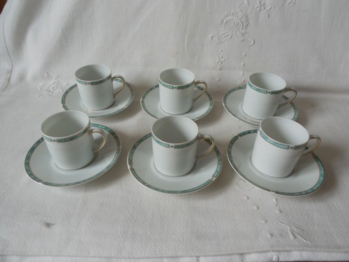 Tasses cafe en porcelaine - 6,