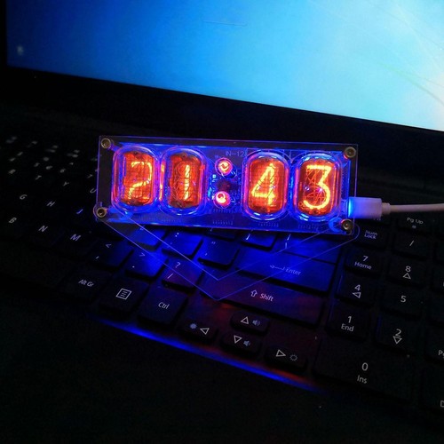 Horloge tube led in12 nixie - horloge,