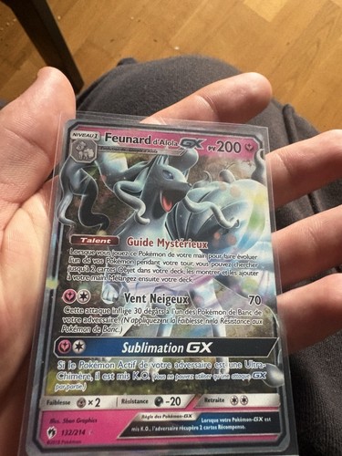 Pokémon jcc feunard - jcc,