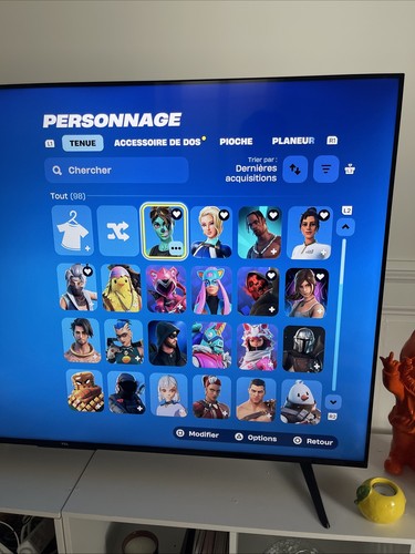 Compte avec item - , voir
