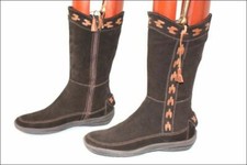 MINELLI Mi Brown Suede Boots