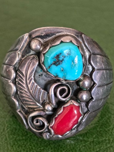 Bague chevalière navajo - /,