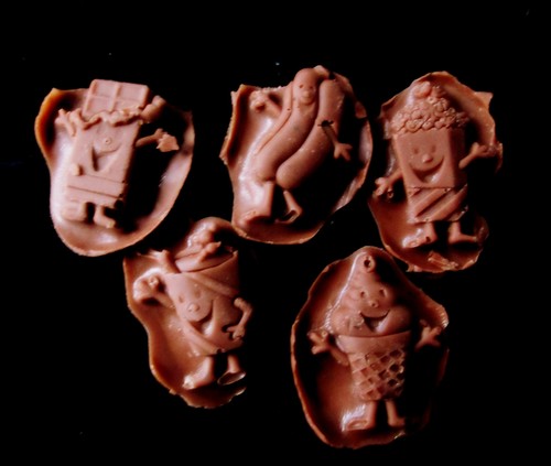 Snack set silicone mold - set, -silicone