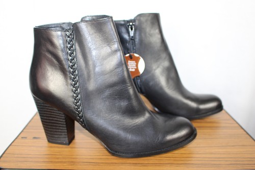 Bottines toutes cuir - cuir, nafnaf