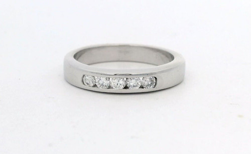 Bague alliance pierres - 5,