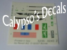 Cousteau calypso decals - calypso,
