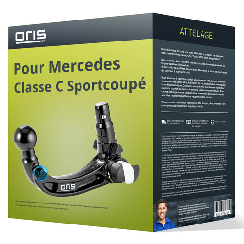 Attelage pour mercedes - pour,