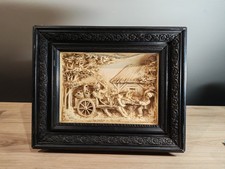  ancien Bas Relief calcaire