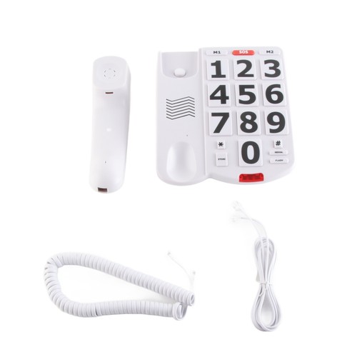 Téléphone fixe senior - fixe, à
