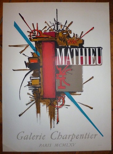 Mathieu georges affiche - mathieu,