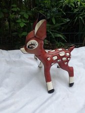 ANCIEN JOUET BAMBI WALT DISNEY POUPEE SKINE ANNEES 60