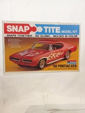tres rare PONTIAC GTO 68 maquette monogram 1/32