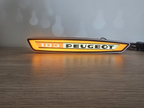 Enseigne peugeot 103 - peugeot,
