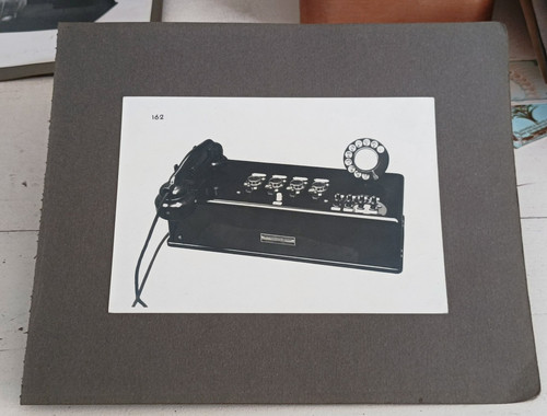 Ancienne photo telephone - photo,