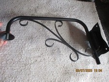 Potence murale en Fer Lampe Porte Enseigne Boutique Cloche Cage Oiseau Fromage