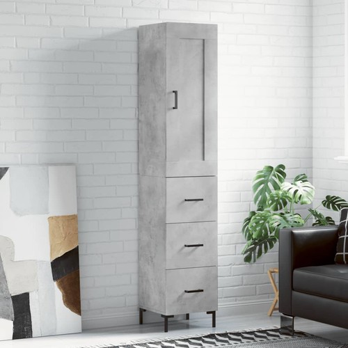 Buffet haut armoire rangement - buffet,