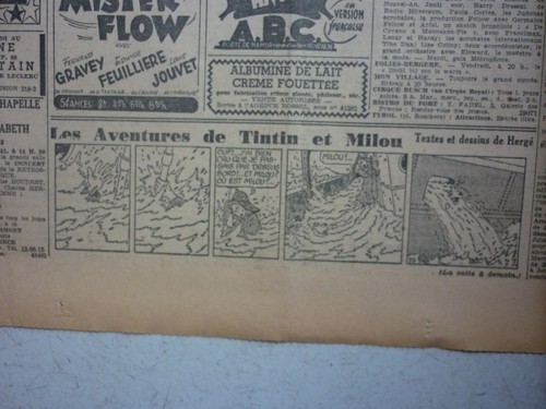Tintin journal soir num - le,