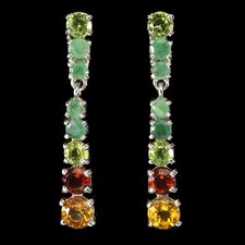 925 Argent Sterling Boucles