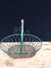 Ancien Panier En Fer Vintage