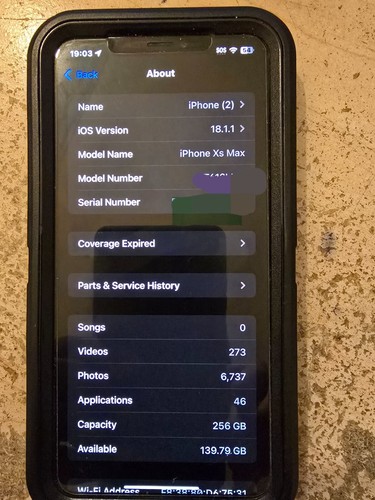 Apple iphone max 256 gb - max,