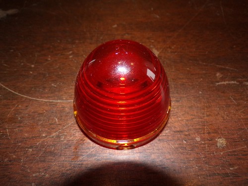 Cabochon clignotant orange - , en