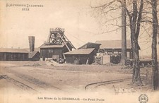 CPA 63 LES MINES DE LA COMBELLE / LE PETIT PUITS / cliché rare