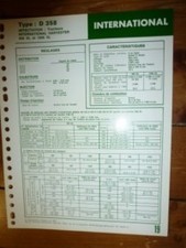 D358 - Fiche Technique IH