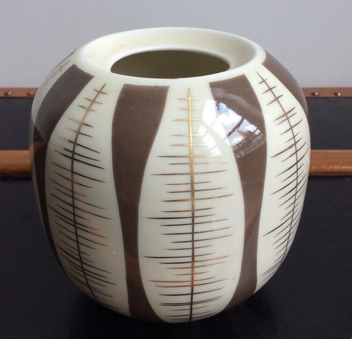 Vase boule vintage porcelaine - boule,