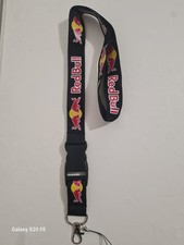 Cordon tour de cou porte clef Laniere Red Bull
