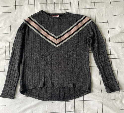 Pull femme gris anthracite