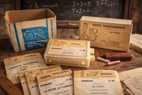 Boîte enseignante freinet - boîte,