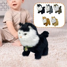 Chat en peluche qui marche