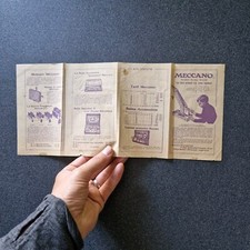MECCANO 1916  "une boite pour