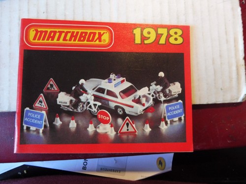 Catalogue matchbox 1978 - 1978,