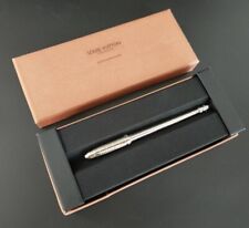 Stylo à bille Louis Vuitton Stylo Agenda Silver avec boîte