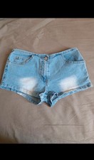 mini short jean  très court