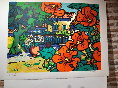 Guy charon lithographie - charon,