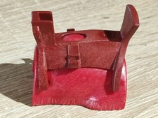 PLAYMOBIL MONTURE CHAISE ROUGE