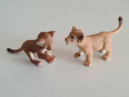 Figurines lionceaux schleich - lionceaux,
