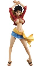 MegaHouse P.O.P Portrait.Of.Pirates One Piece I.R.O Monkey D. Luffy Figurine JP