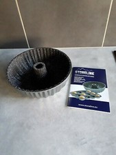 Grand moule gâteau kouglof savarin Stoneline comme neuf utilisé 1 fois