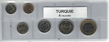 Turquie série de 6 pièces de
