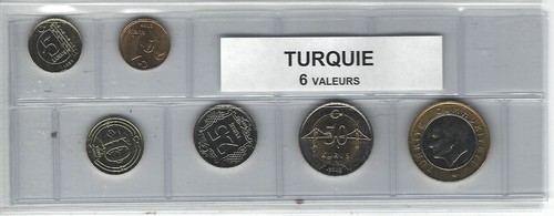 Turquie série pièces de - série, 6