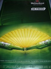 AFFICHE POSTER GEANT  HEINEKEN