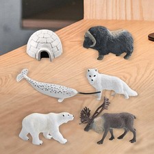 Lot de 6 figurines d'animaux