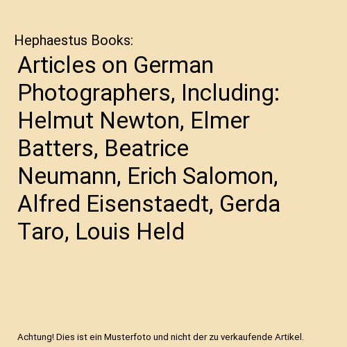 Articles german - articles,